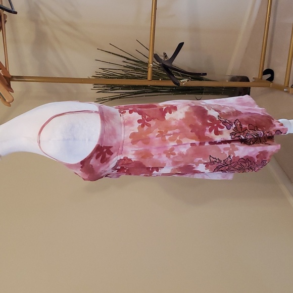 Pink Flower 🌸 Summer Dress Size Small - Picture 4 of 5